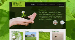 Desktop Screenshot of ipmlandscapes.com